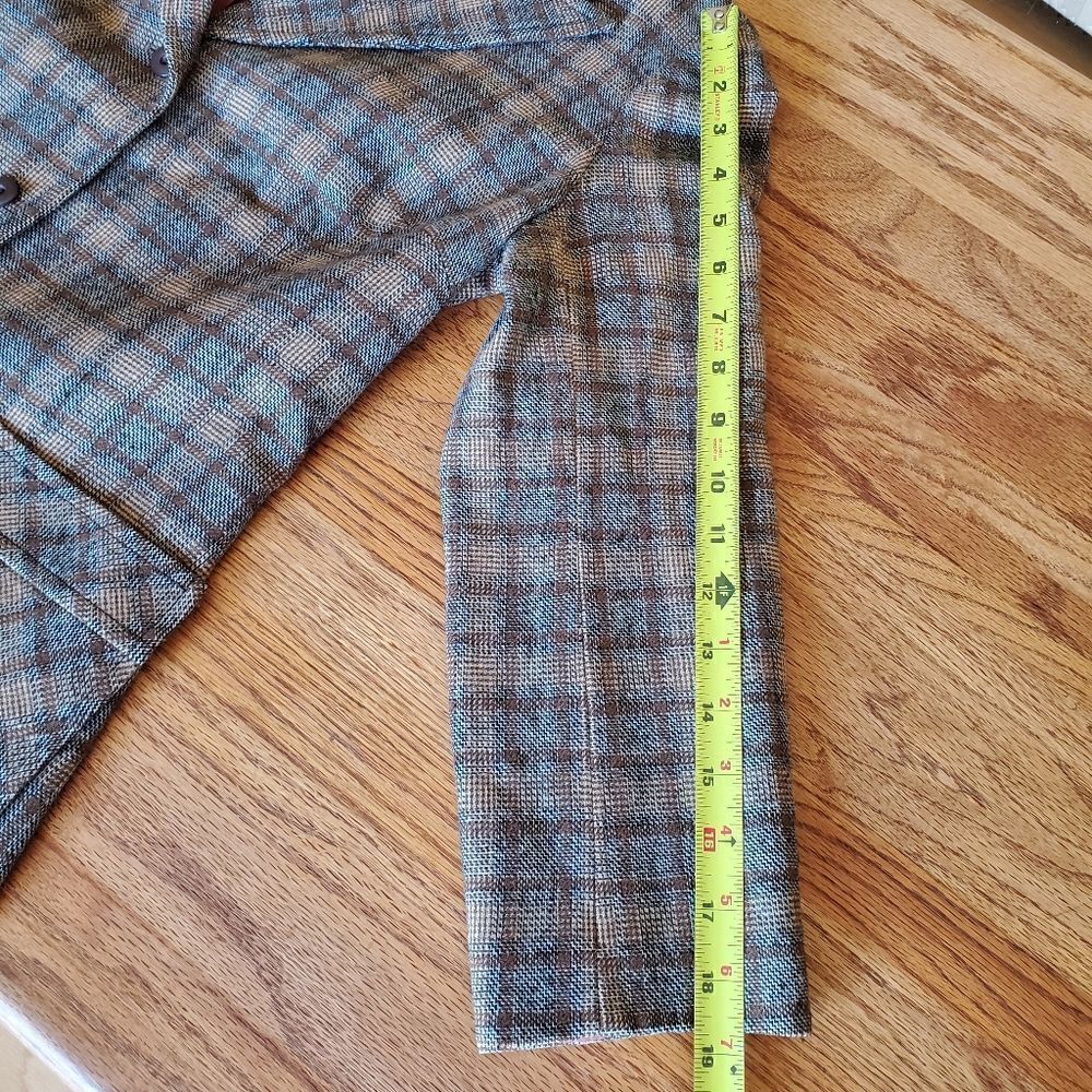 Pendleton Pure Wool Women's Blazerjacket Size 8 V… - image 8